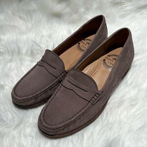 Driver Club USA Leather Penny Loafer Size 8.5 Handcrafted in Brazil. B86